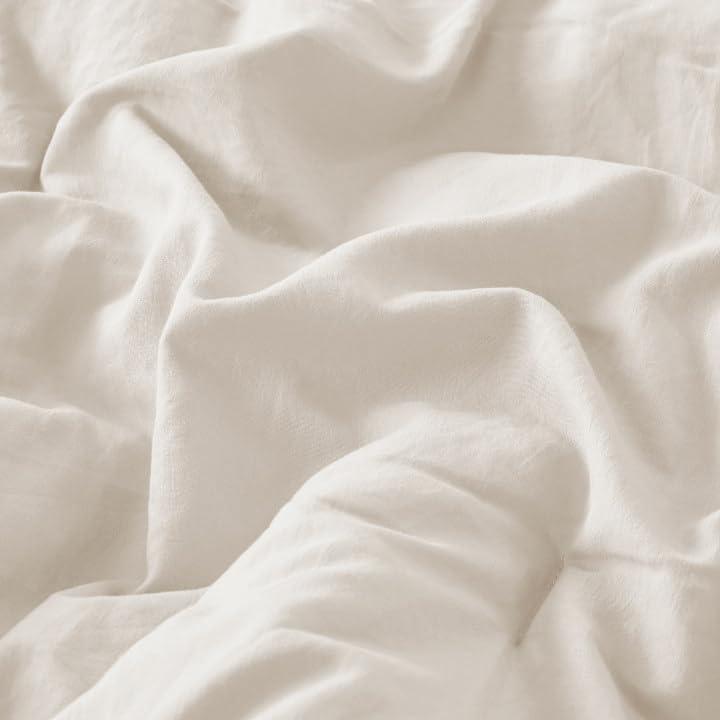 Codi Codi Beige Comforter Set Queen - Boho Aesthetic Pom Fringe Bedding for Teen Girls, Cute Soft Washed Microfiber Taupe Bed Sets, Lightweight 3pcs,1 Comforter & 2 Pillowcases (90x90 Inches)