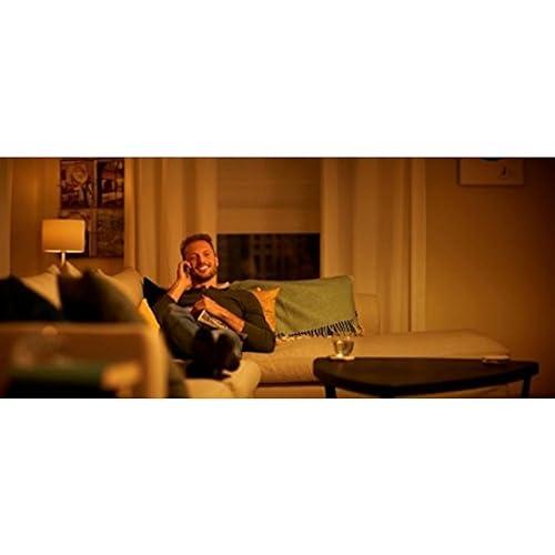 Philips LED Philips LED Flicker-Free Frosted A19 Light Bulb, Dimmable Warm Glow Effect, 800 Lumen, 2700-2200K, 8.8W=60W, E26 Base, 6-Pack