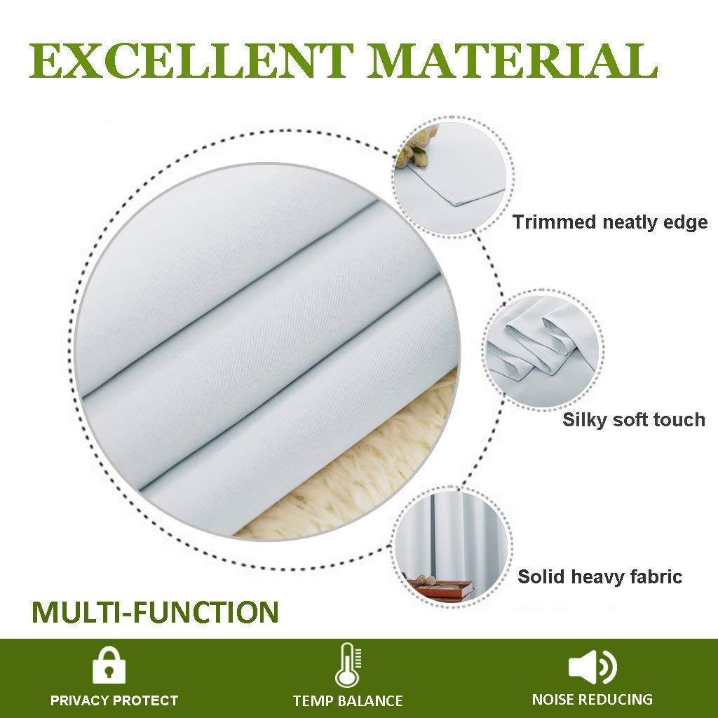 Mamu Thread Collection Mamu Thread Collection Tab Top Solid Curtain, Living Room, Window Treatments Draperies for Bedroom Polyester Blend (Blood Red, 60 Inch Wide by 45 Inch Long- 1 Panel)