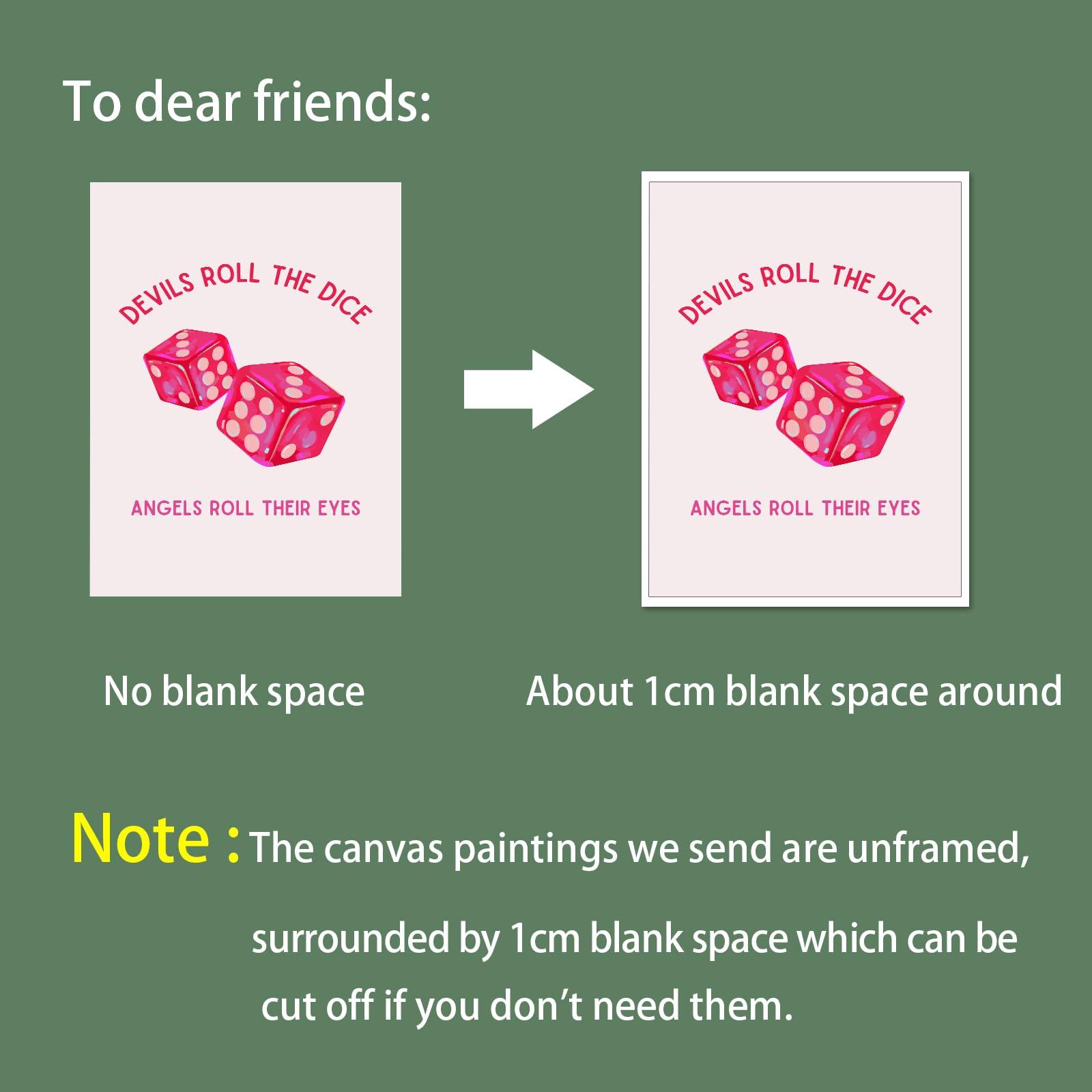 Prinajssiad Prinajssiad 8x10in Unframed 6 Piece Pink Preppy Posters for Room Aesthetic, Folklore Taylor Affirmations Poster Canvas Wall Art, Singer Champagne Problems Prints, Girl Bedroom Dorm Wall Collage