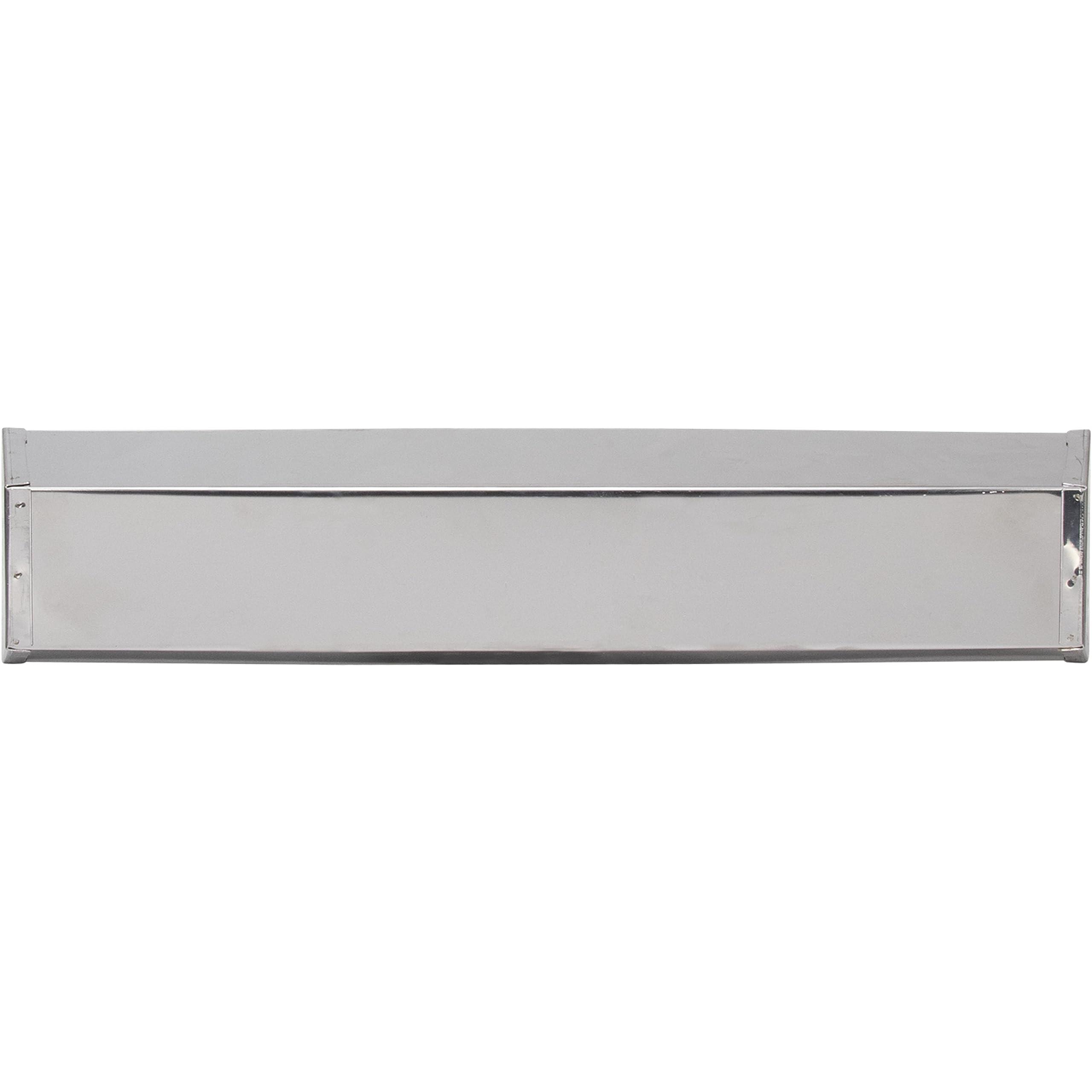 Wal-Board Tools WAL-BOARD TOOLS Drywall Mud Pan, 18 Inch, Stainless, Made in the USA, 023-004