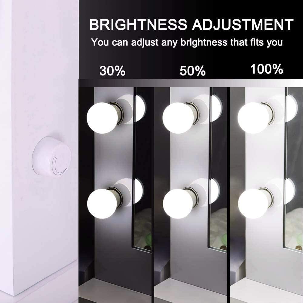 Chende Chende Hollywood Vanity Mirror with Lights and Elegant Mirror for Living Room