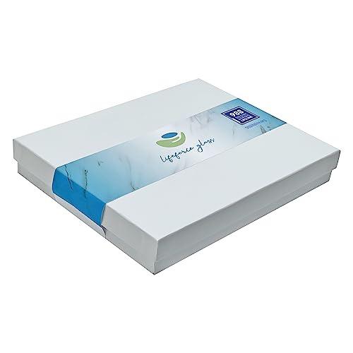 Lifeforce Glass The Prayer of St. Francis Inspirational Glass Plaque. Beloved Prayer Provides Encouragement For All. Includes Folding Easel. By Lifeforce Glass. Seafoam.