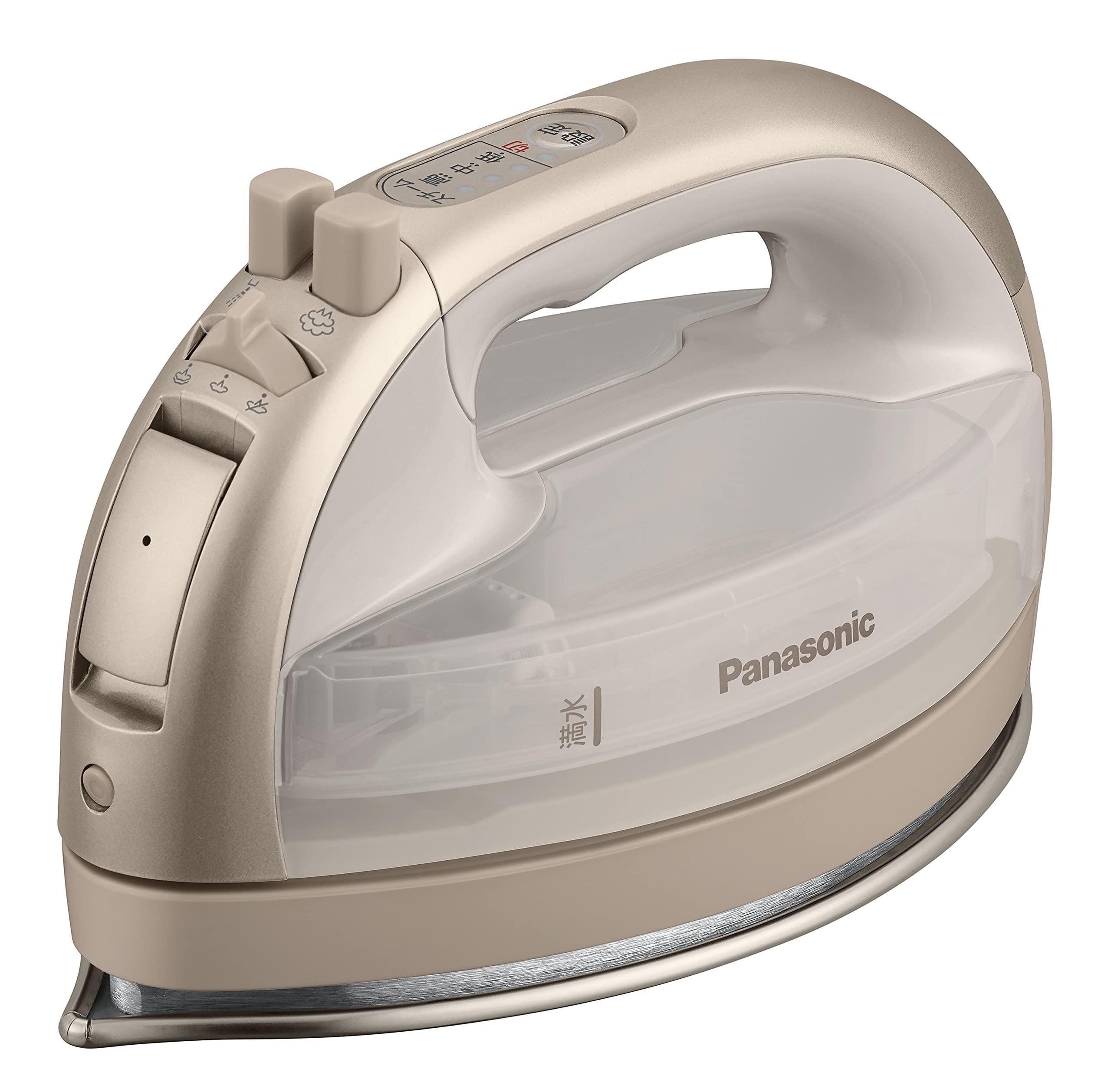 Panasonic Panasonic NI-WL706-C Cordless Steam W Head Iron, Beige