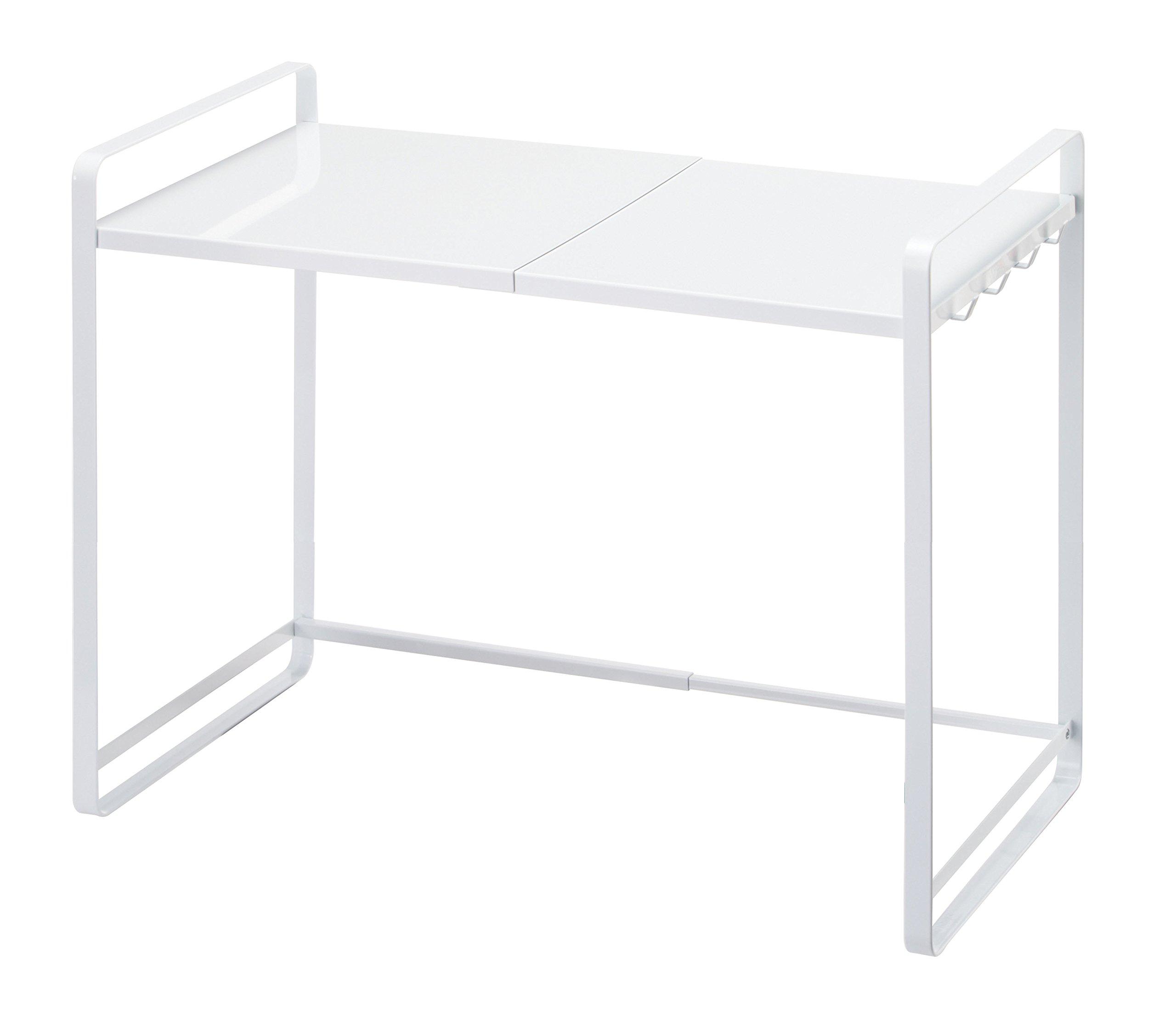 YAMAZAKI Yamazaki Home Expandable Kitchen Counter Organizer, Steel, Expandable
