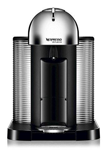 Nespresso Nespresso GCA1-US-CH-NE VertuoLine Coffee and Espresso Maker, Chrome (Discontinued Model)