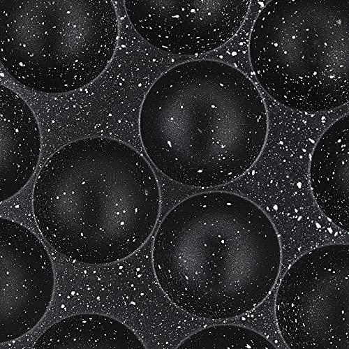 Vinod Vinod Appam Patra Paniyaral Non-Stick Paniyaram Paniyarakal/Aebleskiver Pan, 9.5" - 450g