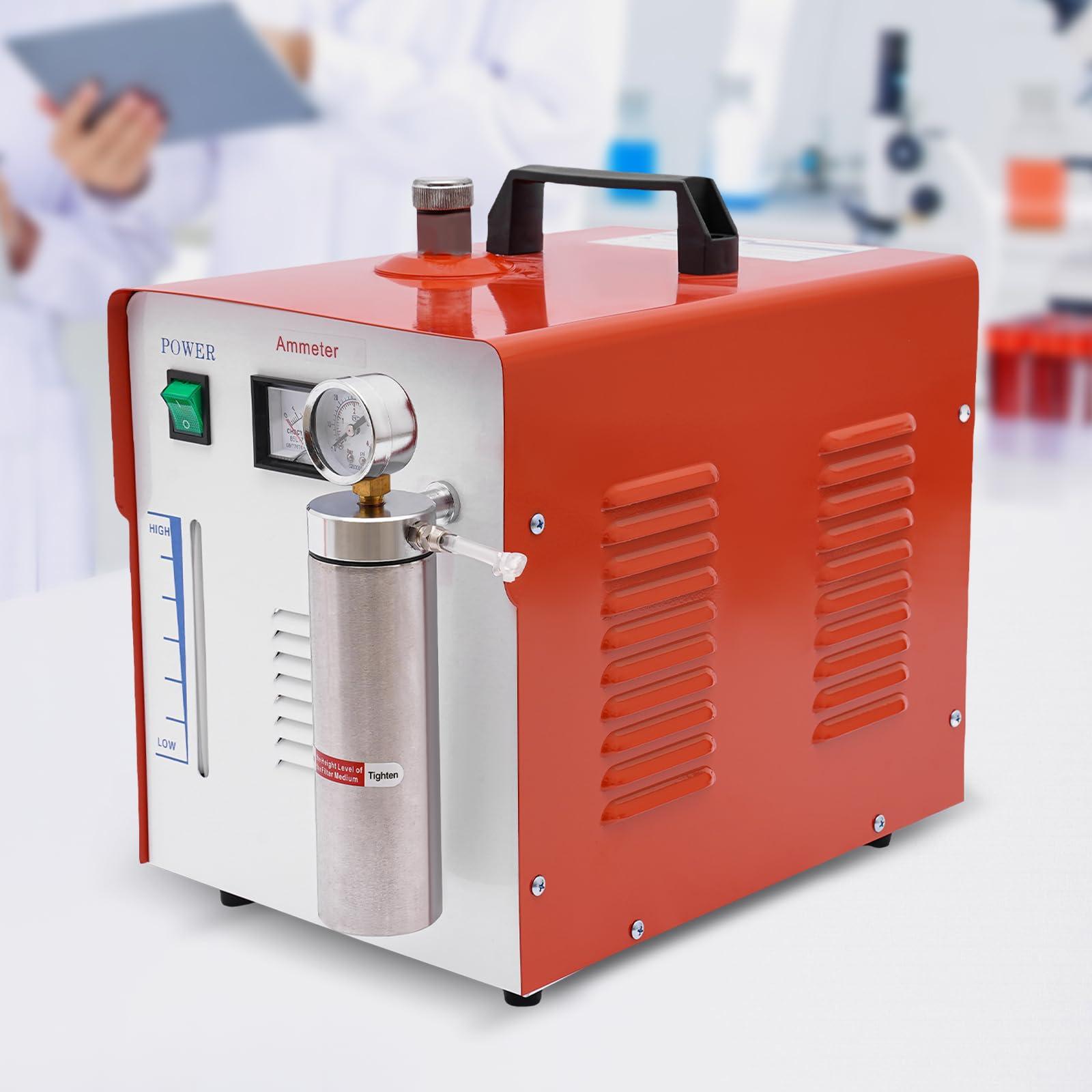 WaShaRoom Flame Generator,Flame Polishing Machine,Welder,Polishing Machine,Portable Acrylic Polisher,200W,0.12Mpa,304 Stainless Steel Red Cleaning Machine Electrolytic Polishing Machine,for Silver,Platinum