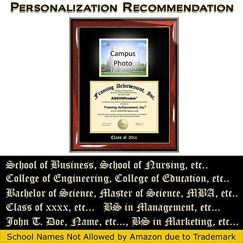 AllGiftFrames Diploma Frame Big University of Texas Brownsville UTB Graduation Gift Case Embossed Picture Frames Engraving Degree Graduate Bachelor Masters MBA PHD Doctorate School