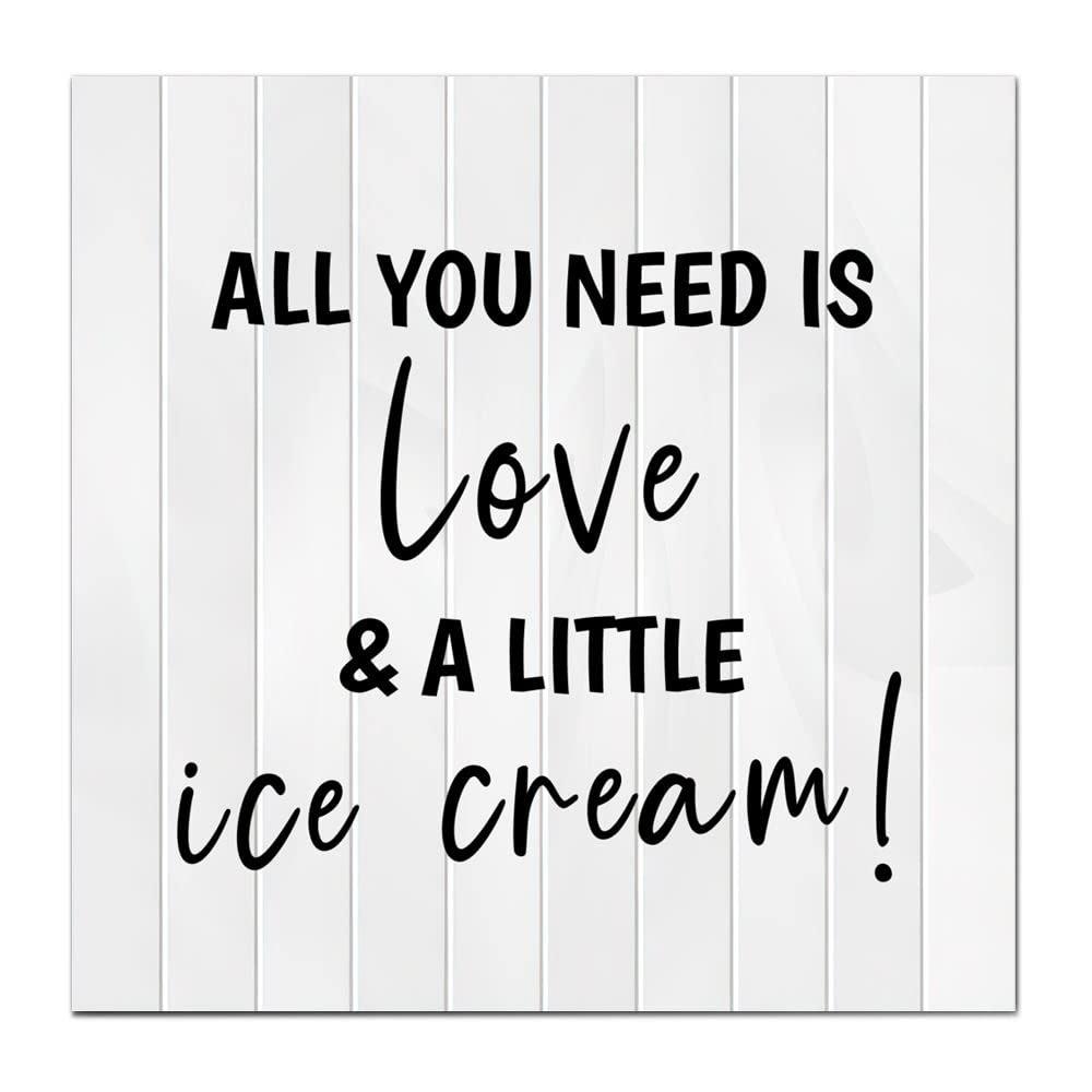 taoliuluo All You Need Is Love Round Wood Sign Blank My Word Porch Signs Inspirational Quotes On Wooden Plaques Smooth Fashion Science Fiction For Mother\'S Day 16x16inch