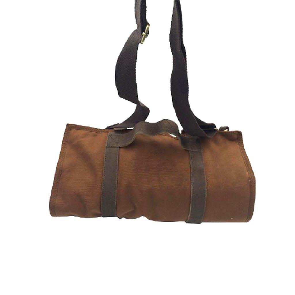 sleeri Bartender Tool Case Barware Toolkits Whisky Shaker Cork Wine Bartender Kit Canvas Bag Empty Bar Cocktail Jigger