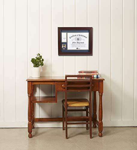 Allied Flag Allied Frame US Police Officer Medal and Award Certificate Frame - 8 x 10 Opening