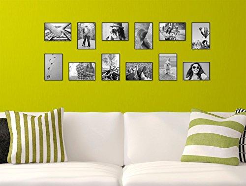 MCS MCS Format Picture Frames, Gallery Wall Frames, Black, 5 x 7, 12-Pack