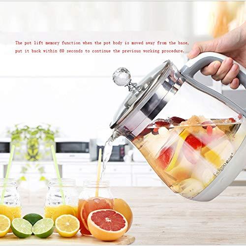 HOMEFC Functional Pot Electric Kettle Fruit Tea Multifunctional Glass Electric Kettle 1.8L Kettle