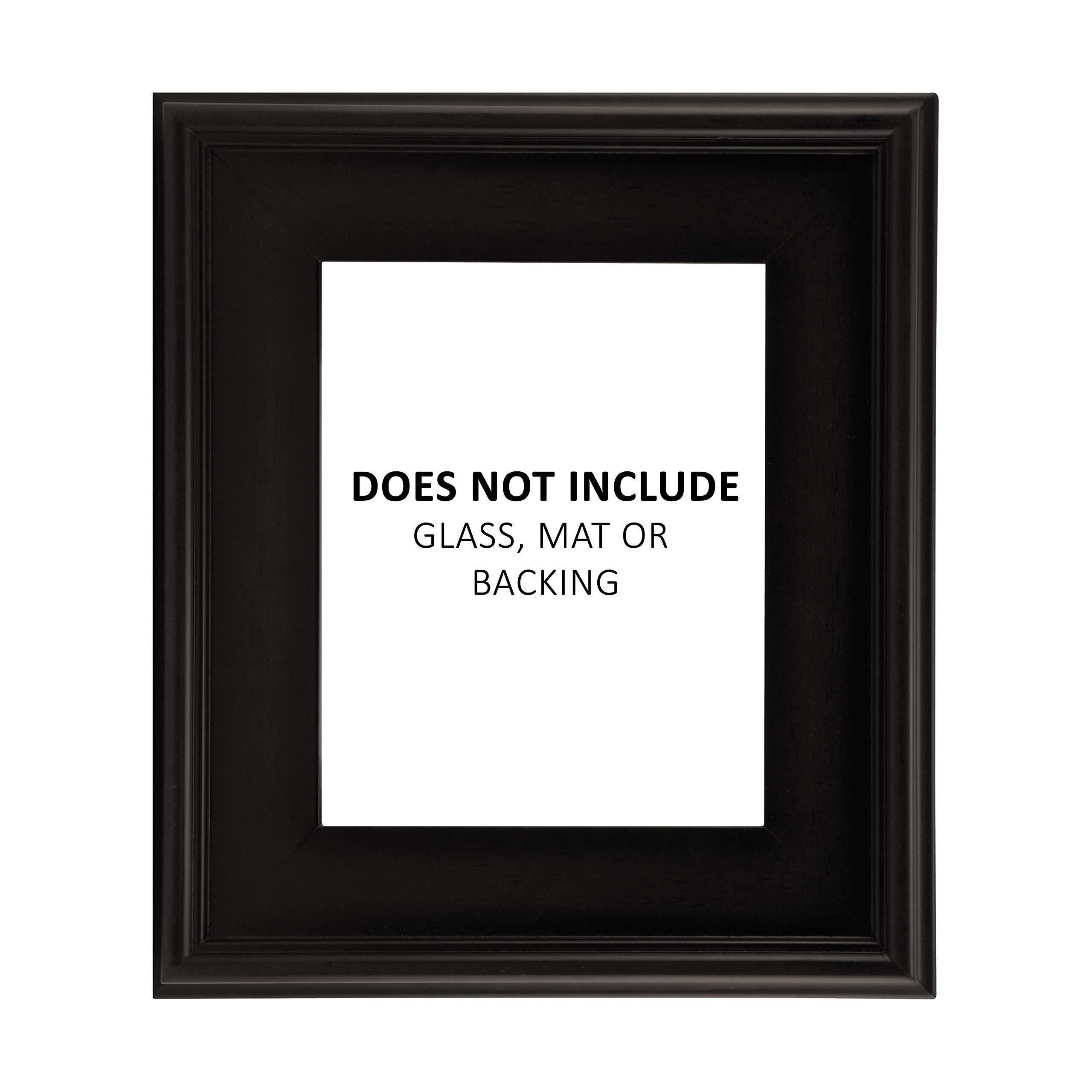 Creative Mark Creative Mark Plein Air Wooden Picture Frame - 12X16 Black - Professional Single Frame for Art Panels, Stretched Canvas, Pictures and More, glass and backing not included