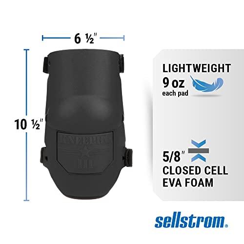 Sellstrom Sellstrom Ultra Flex III KneePro Knee Pads for Construction, Gardening, Roofing, Work, Flooring - Pro Protection & Comfort for Men & Women (Multiple Colors)
