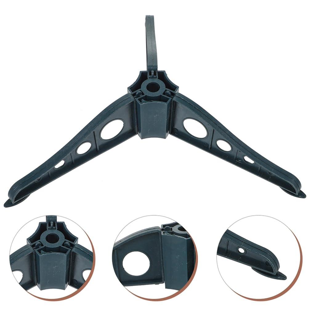 Ciieeo Ciieeo 4Pcs Christmas Tree Stand 20cm Artificial Tree Stand Xmas Tree Base Stand Christmas Tree Holder Plastic Legs Replacement Small Xmas Tree Base Holder for 1.5m Tree