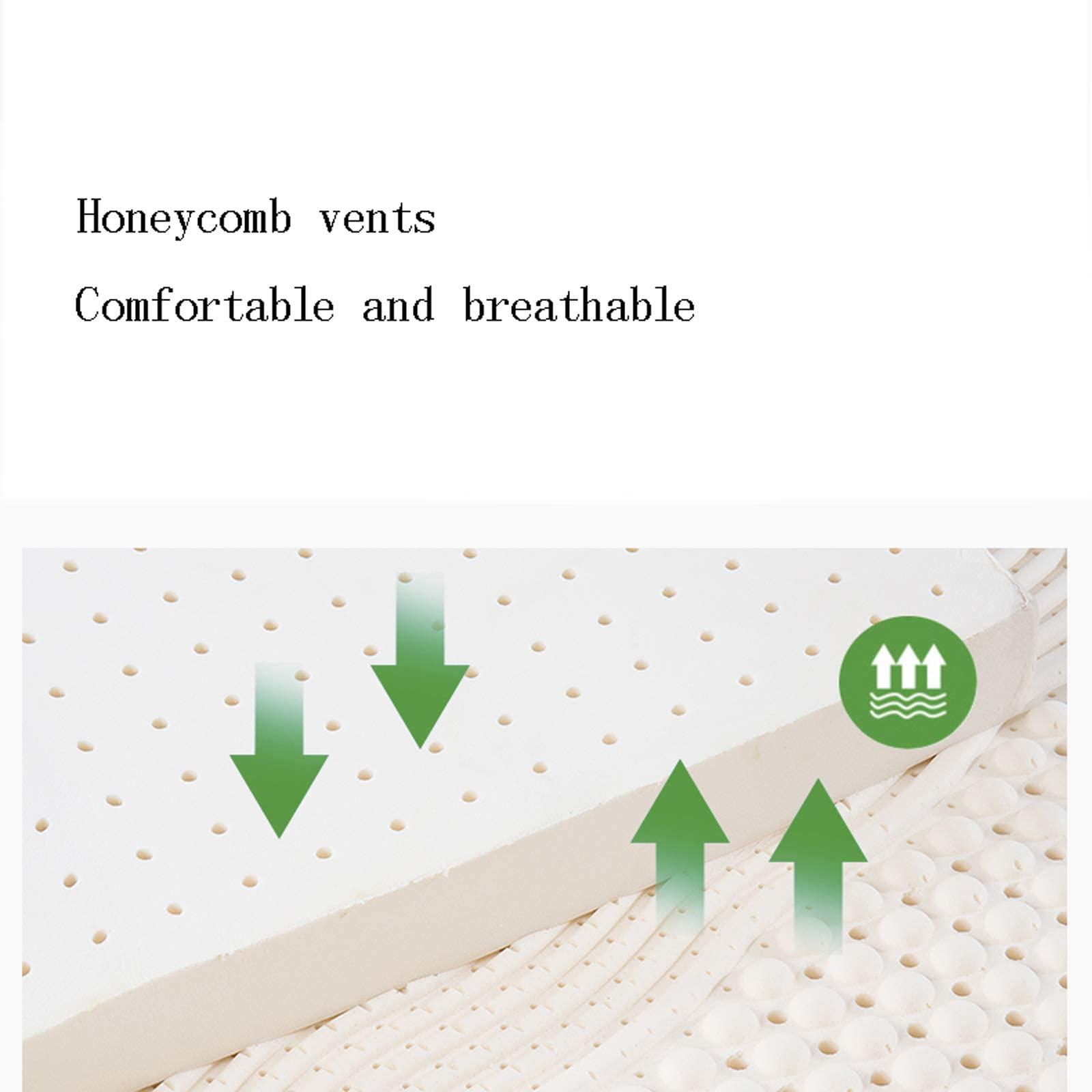 ARyako ARyako Natural Latex Hybrid Mattress, 5cm, 200x200cm (79x79in), Queen, Medium Firm