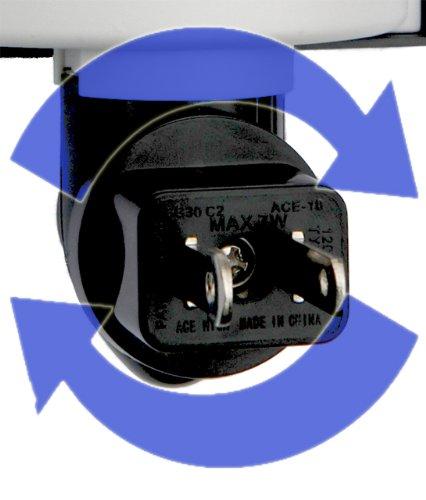 Night Light Designs Owl Night Light, Watchful Owl, Wildlife Birds LED Night Light