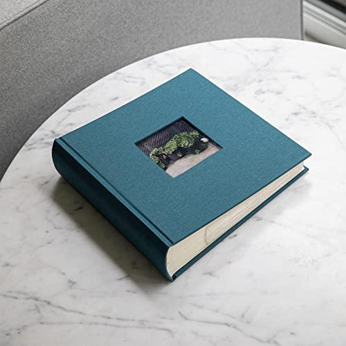 Kolo Kolo Hudson 2up Photo Album, Holds 200 4x6 Photos, Ideal for Wedding and Baby Books, Lake