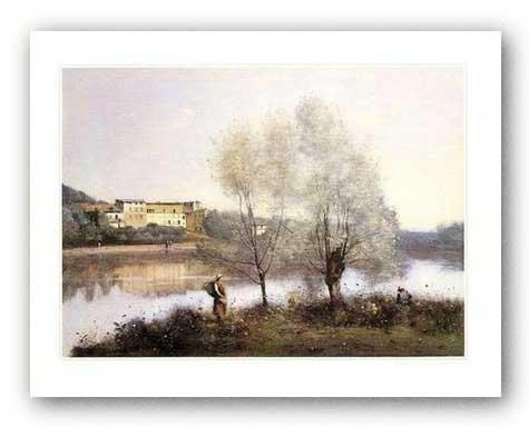 Haddad's Haddad's Ville D'Avray by Jean-Baptiste Corot 18"x24" Art Print Poster