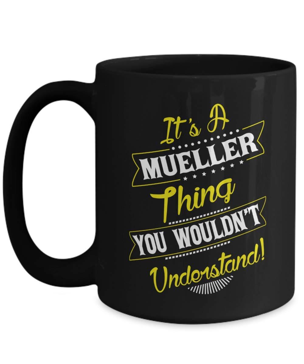 MerchZoo MerchZoo MUELLER Thing Family Name Reunion Surname Tree Coffee Mug