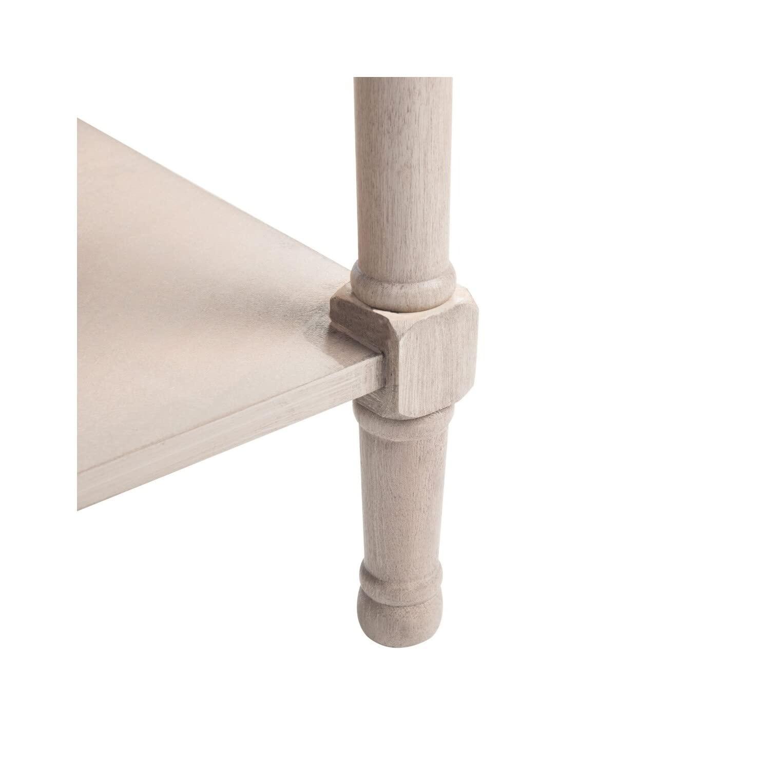 Safavieh SAFAVIEH Home Collection Peyton Greige 1-Drawer Lower Shelf Accent Table ACC5704D