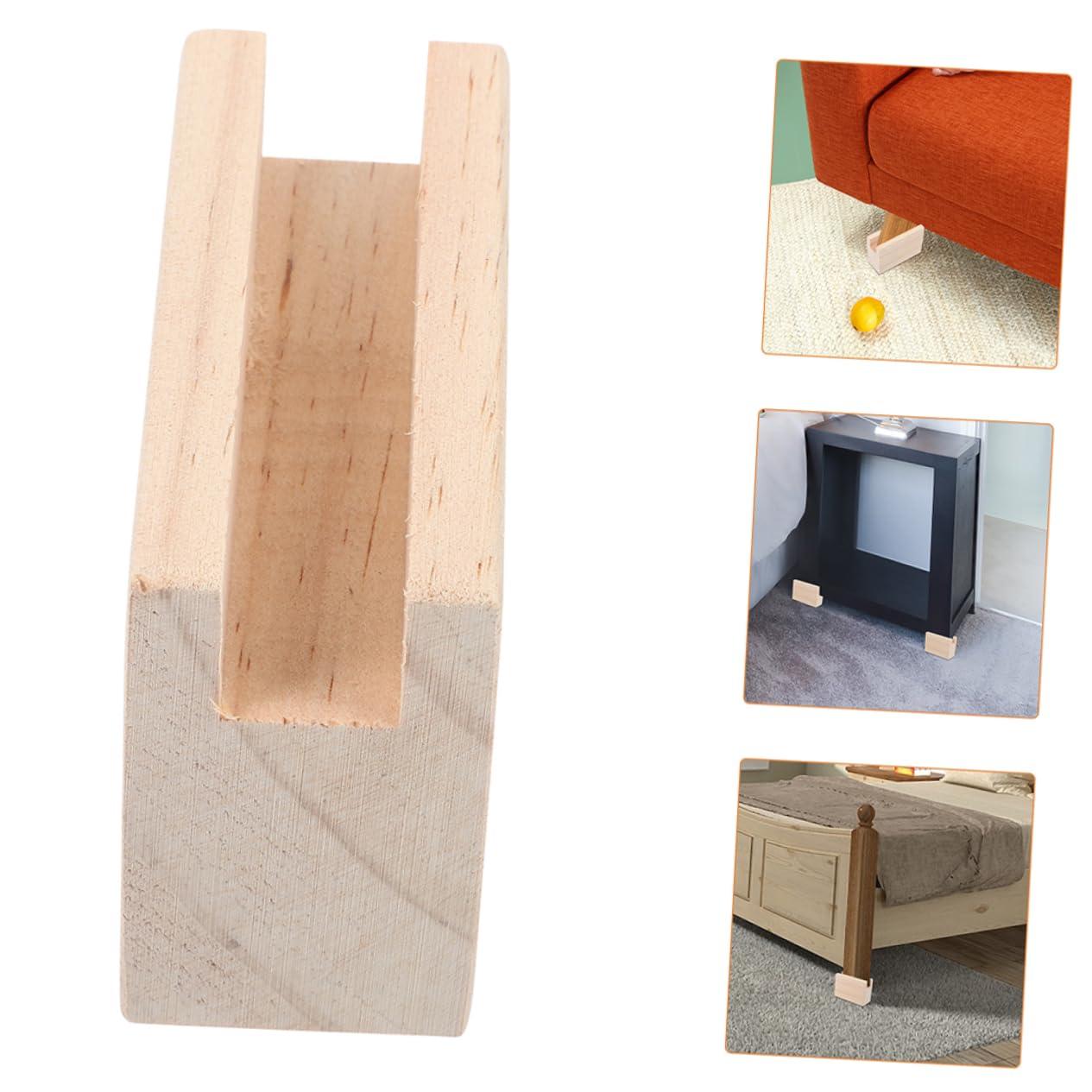 Angoily Angoily 2pcs Mattress Raiser Bed Raising Blocks Bed Lifters Bed Risers Heavy Duty Bed Lifts Risers Chair Riser Furniture Risers for Desk Legs Risers for Table Legs Couch Riser Table Riser