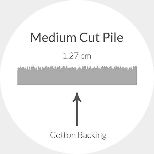 Safavieh SAFAVIEH Bella Collection Accent Rug - 4\' x 6\', Beige & Green, Handmade Modern Abstract Wool, Ideal for High Traffic Areas in Entryway, Living Room, Bedroom (BEL120A)