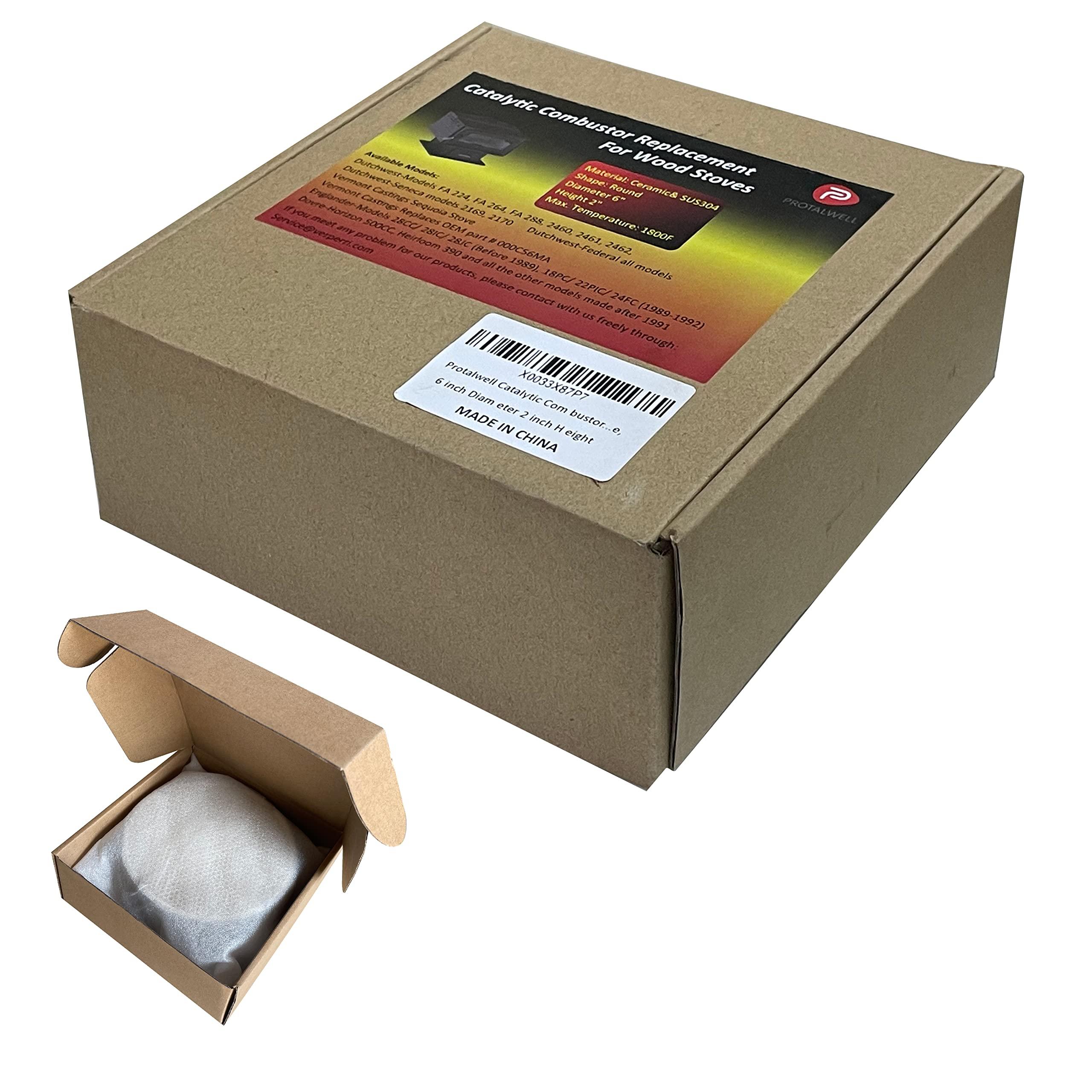 Protalwell Protalwell Wood Stove Catalytic Combustor (Diameter 6.00" * Height 3")
