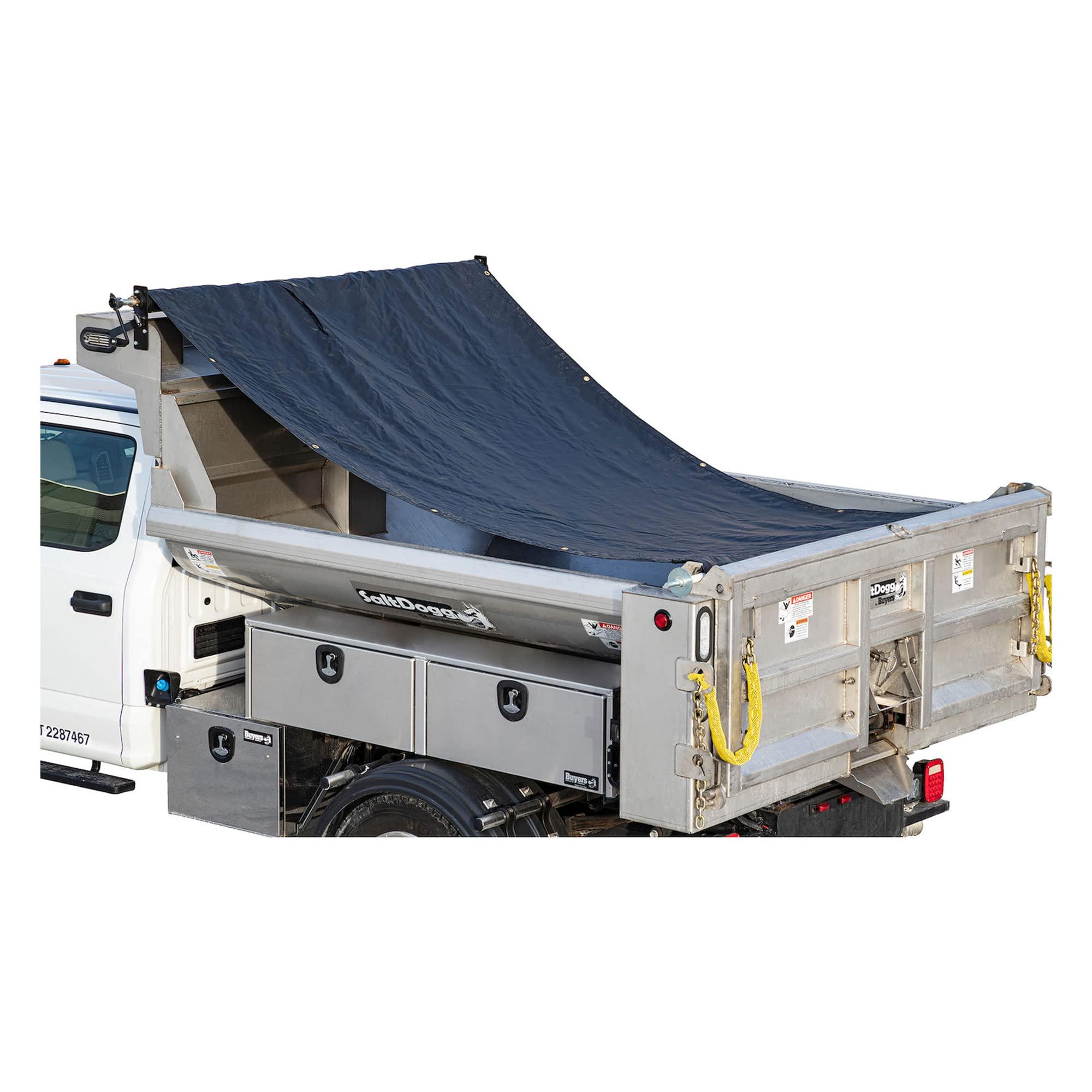 Buyers Products Buyers Products DTR7515 Aluminum Tarp System with Mesh Tarp, 7-1/2 X 15 Feet