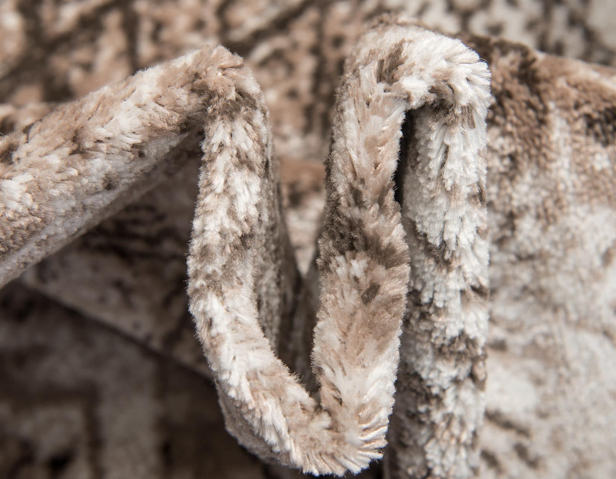 Rugs.com Rugs.com Monte Carlo Collection Rug 3\' 3 x 19\' 8 Runner Brown Medium Rug Perfect for Living Rooms, Large Dining Rooms, Open Floorplans