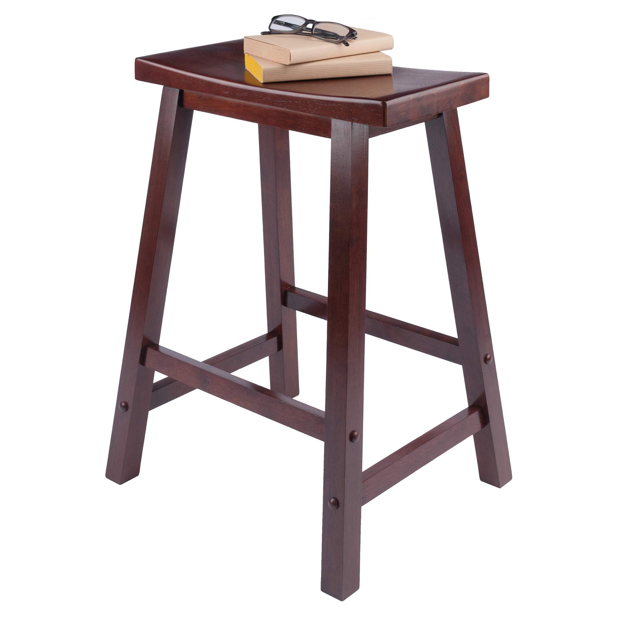 Winsome Winsome Satori Counter Stool, 24\", Walnut