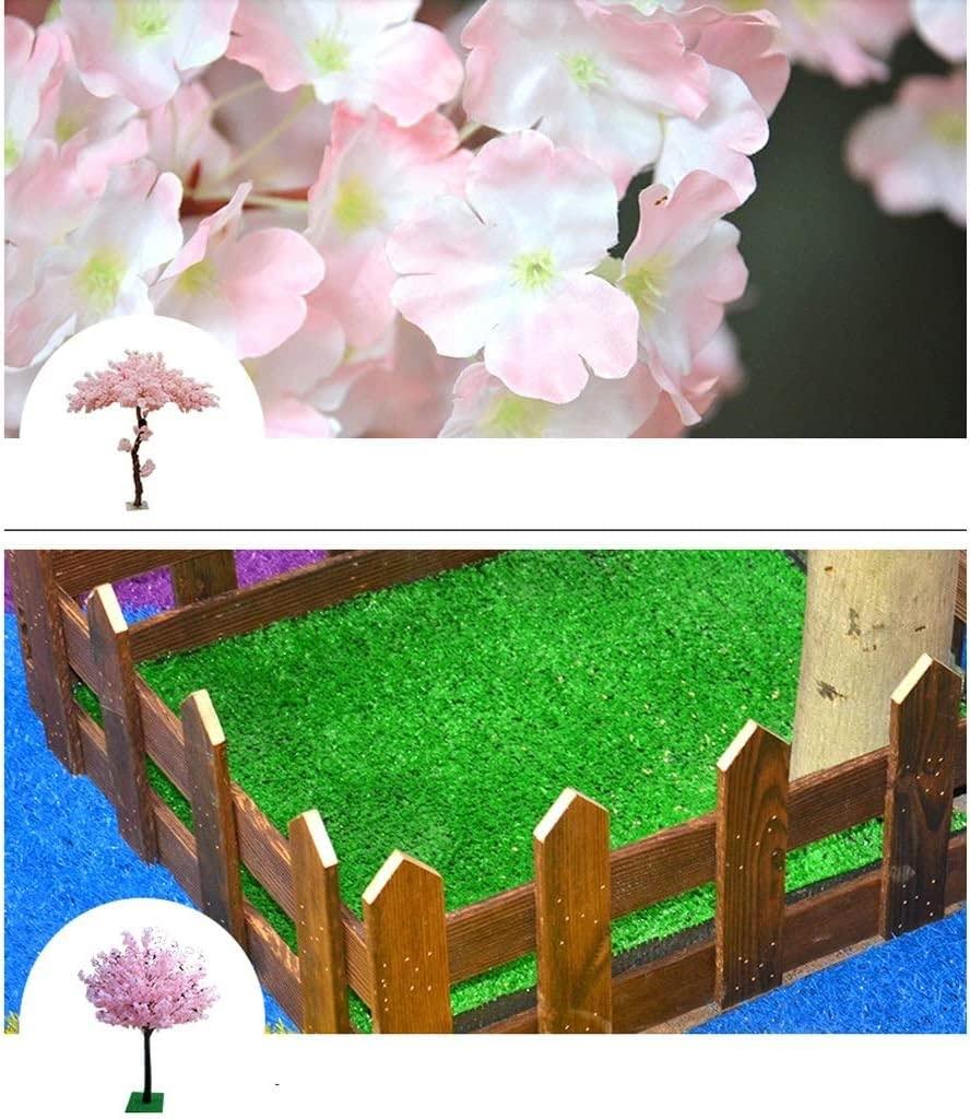WAGLOS Fake Tree Artificial Tree Cherry Blossom Fake Tree Large Shopping Mall Wishing Tree Simulation Tree Outdoor Family Artificial Plant Realistic Design