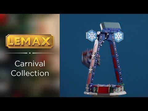 Lemax Lemax The Spinning Snowflake, with 4.5V Adaptor #04737