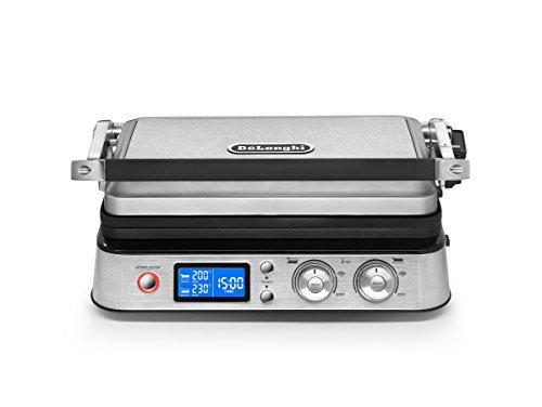 De'Longhi DeLonghi America CGH1020D Livenza All Day Combination Contact Grill and Open Barbecue, Stainless Steel