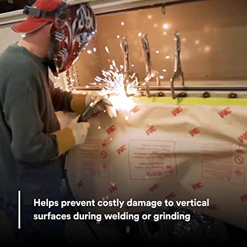 3M 3M Welding and Spark Deflection Paper 05916, Flame Retardant, Adhesive Backing, Repositionable, 24 in x 150 ft