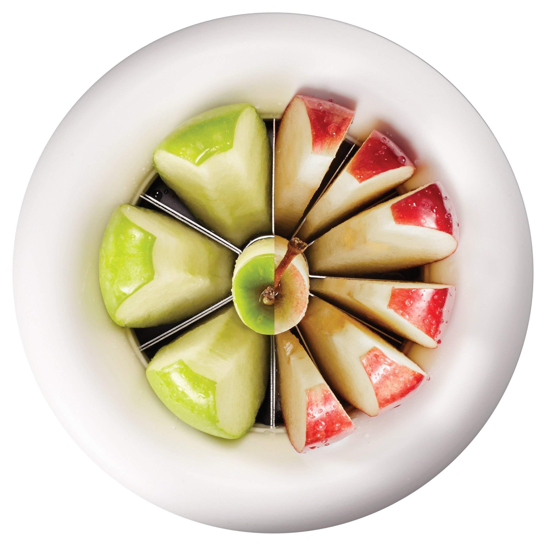 Dexam Dexam 17851039 360 System Wedgie, Apple Slicer and Corer, Red