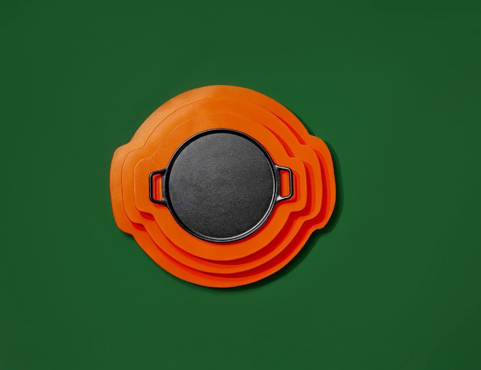 Lodge Lodge BOLD 14 Inch Seasoned Cast Iron Pizza Pan, Design-Forward Cookware