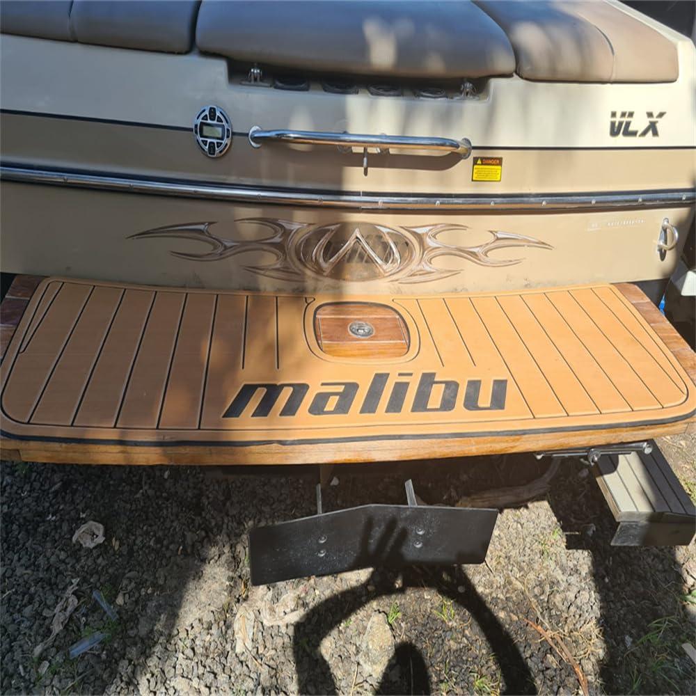 HomeLoft Basics Boat EVA Faux Teak Decking Floor Compatible with 2006 Malibu Wakesetter Swim Platform Step Pad Boat EVA Foam Teak Deck Floor Mat