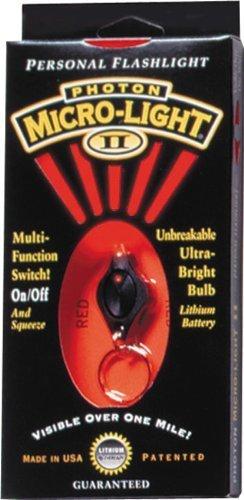 Photon Photon Light Micro-Light II LED Keychain Flashlight Color: Red by Photon