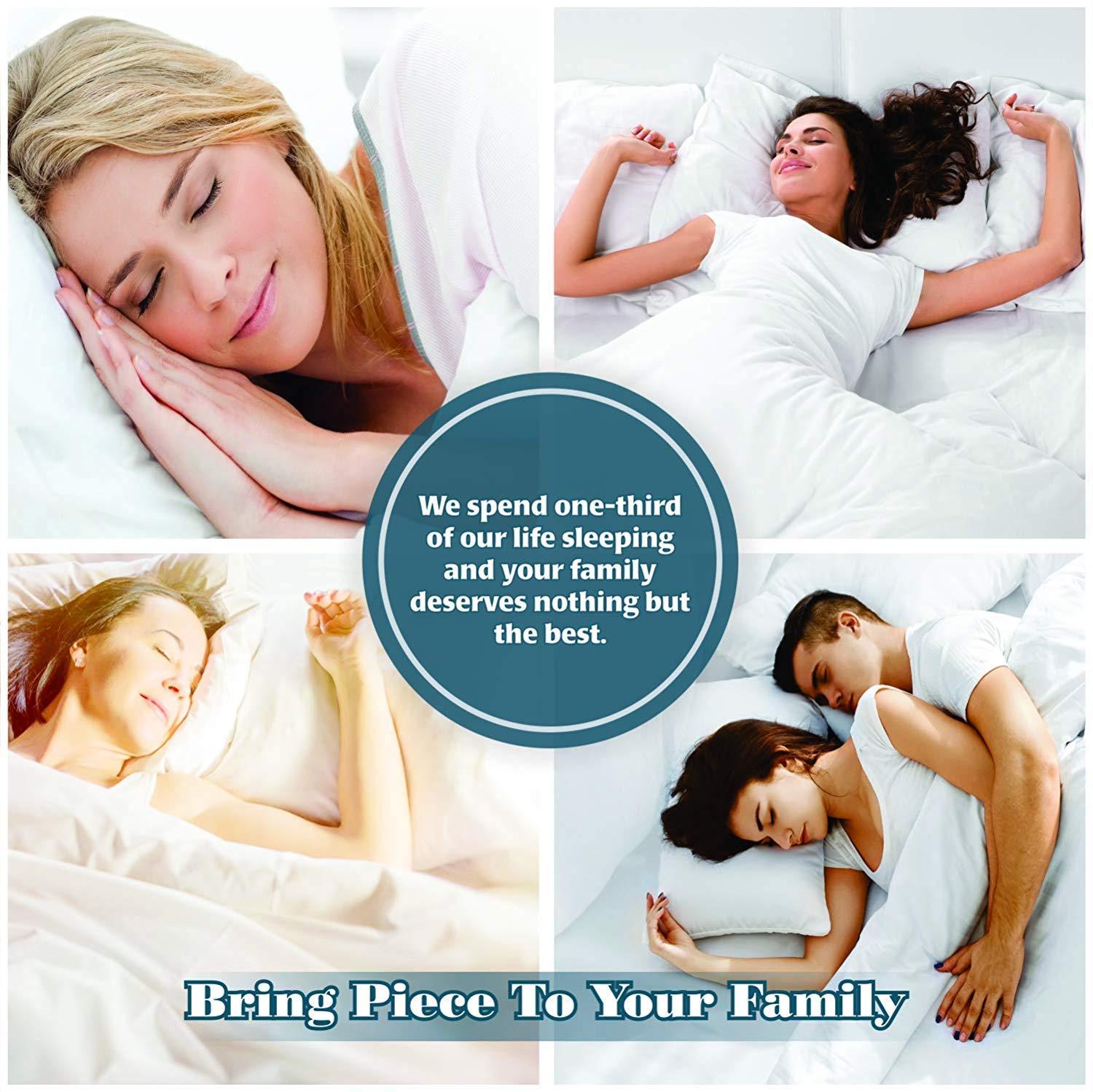 Kanak Bedding Kanak Bedding Collection Presents Egyptian Cotton 300 GSM Fluffy Comforter with a Free 15-Inch Fitted Sheet - Premium Quality Bedding Set(Twin-White)