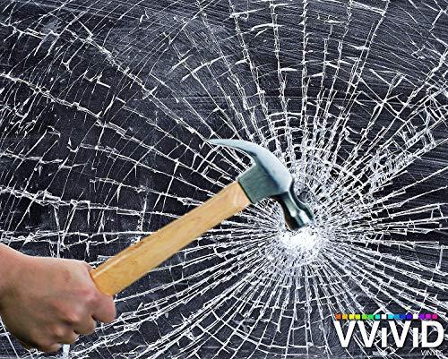 VViViD VViViD Clear Protective 8mil Shatterproof Security Window Vinyl Film Roll (60 Inch x 15ft)