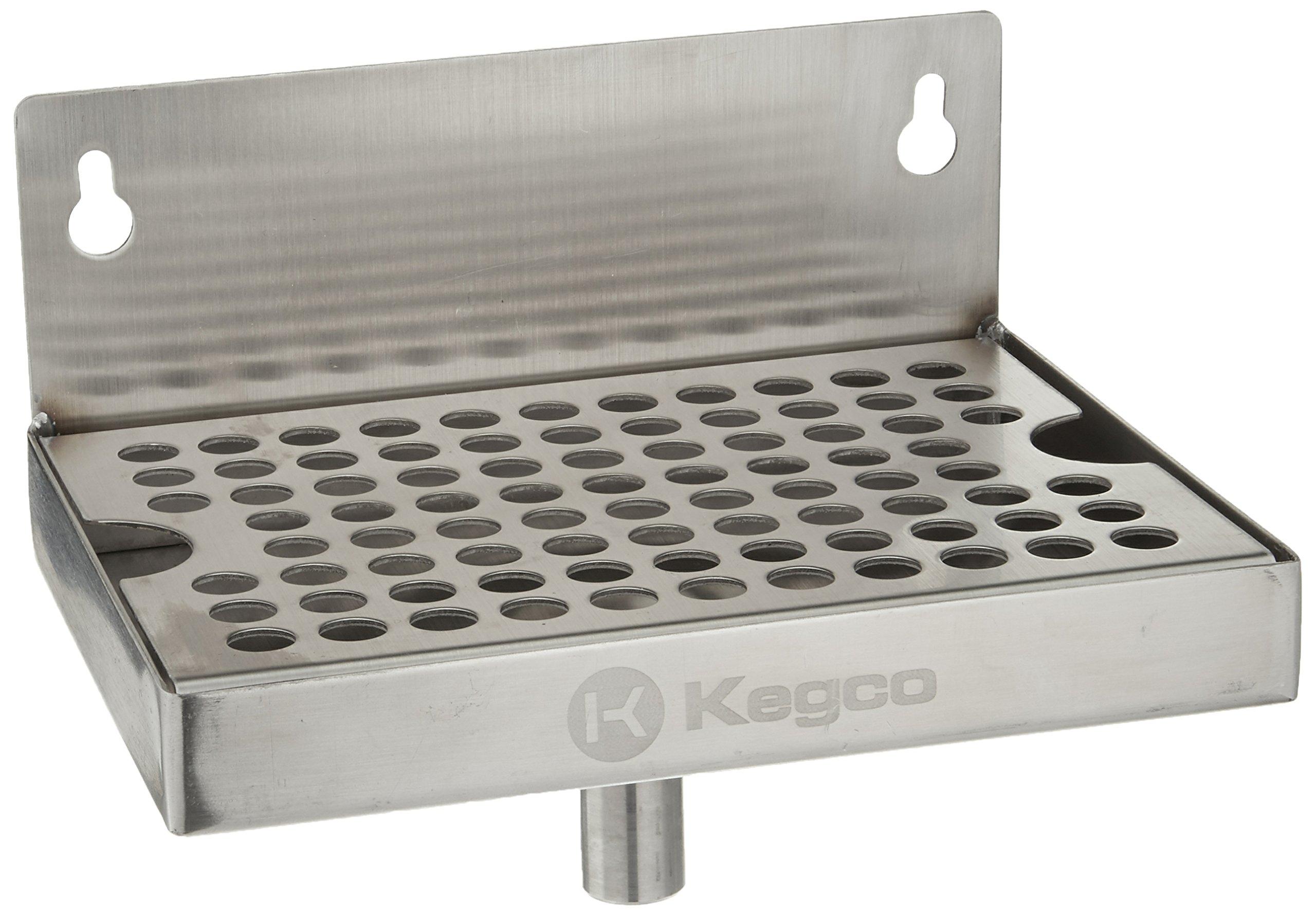 Kegco Kegco KC DP-64-D Drip Tray, 6", Stainless Steel
