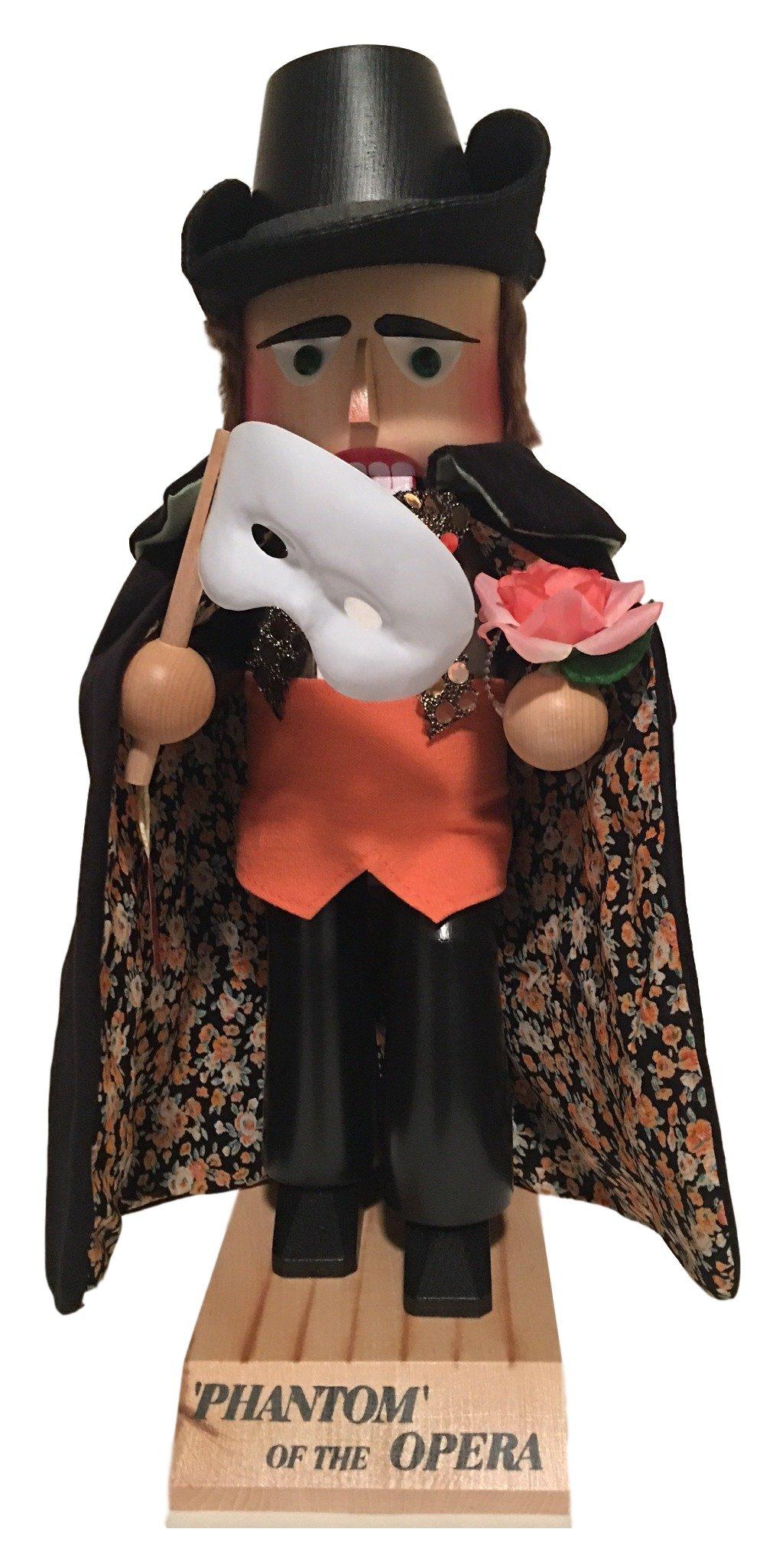 Steinbach Steinbach German 16\" Phantom of the Opera Holiday Nutcracker