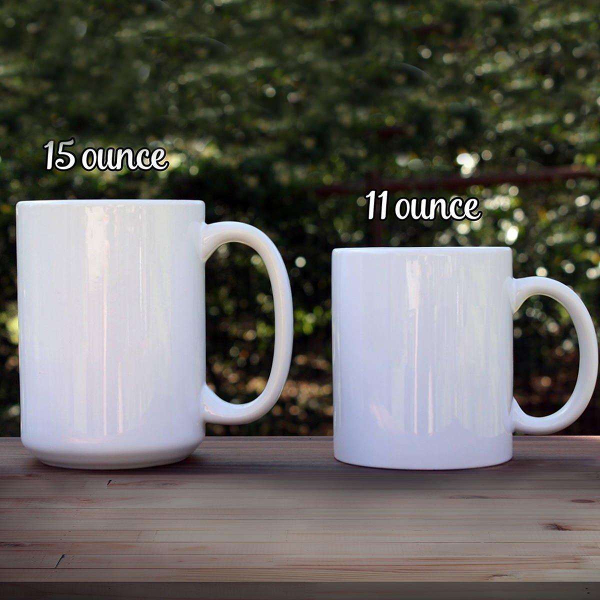 BeeTeeStore Programming Mug Santa Emoticon Xmas Cup - 15 oz White Coffee, Tea Mug Programmer Christmas Cup