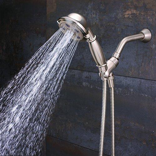 Speakman Speakman VS-3011-BN Chelsea Anystream Multi-Function Handheld Shower Head, 2.5 GPM, Brushed Nickel