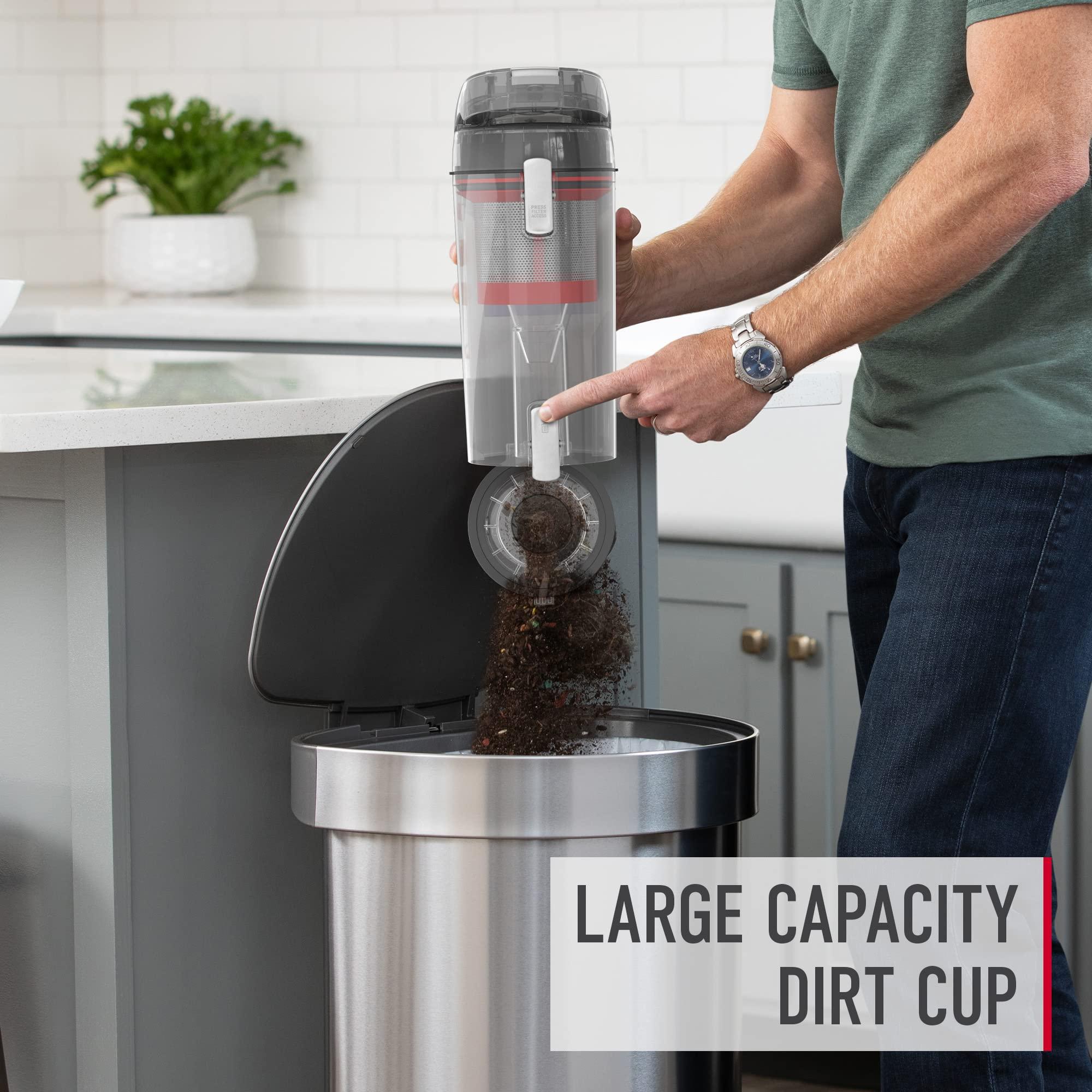 Hoover Hoover ONEPWR Evolve Pet Cordless Vacuum Cleaner, Lightweight Stick Vac, Small Upright Vacuum Cleaner, Ideal for Pet Hair, Large Dirt Cup Capacity, Cordless Vacuum Cleaners for Home Use