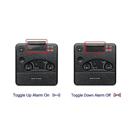 Peakeep Peakeep Ultra Small, Battery Travel Alarm Clock with Snooze and Light, Silent with No Ticking Analog Quartz (Black)