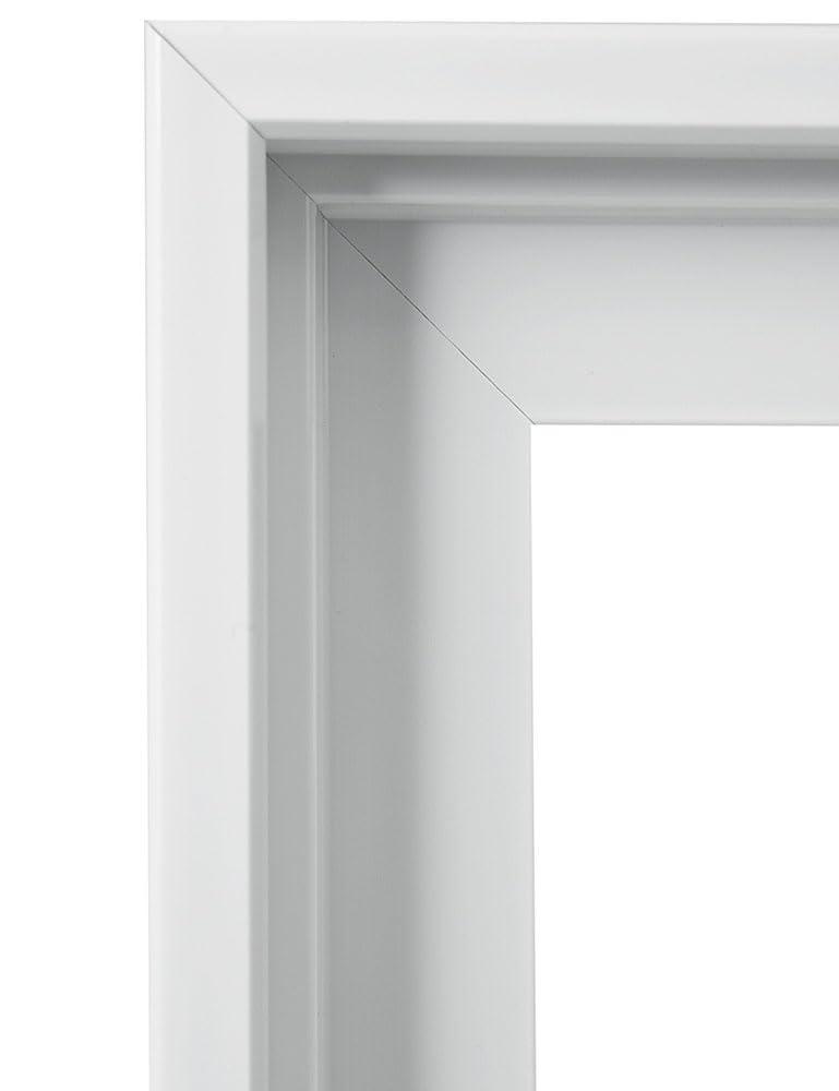 WHOLESALE ARTS AND FRAMES WHOLESALE ARTS AND FRAMES Floater Picture Frame Set of 2. 20x28 White 2-1/8\" Polystyrene Floating Frame for 0.75 1.5 1.75 Stretched Canvas Wholesaleartsframes-com 3592 Series Made in USA